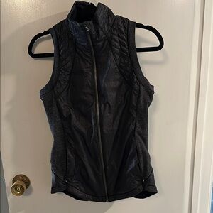 Lululemon Athletica Black and Gray Vest